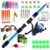 Telescoping Fishing Rod Spinning Reel 5 2 1 Gear Ratio