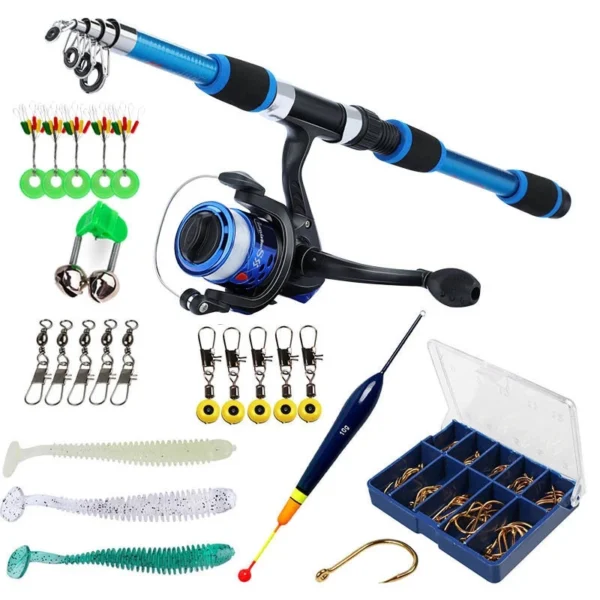 cn-11134207-7r98o-lq1o79pu14pk75.webp Telescopic Fishing Rod 5 2 1 Spinning Fishing Reel With Fishing Lure Set 1 8M 6ft