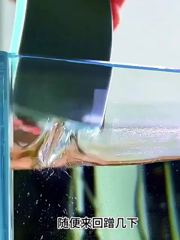 Aquarium Glass Cleaner Scale Removal Scratch Free Cleaning Pad for Fish Tank