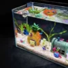 Mini Aquarium Decoration Cartoon Cute Figure Simulation Aquascaping Resin