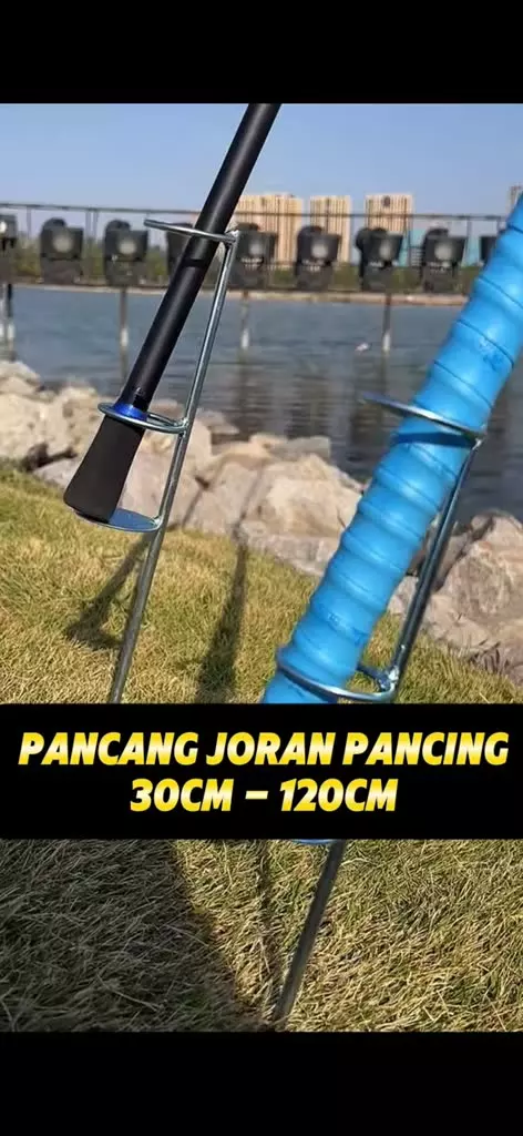 Rod Stand Fishing Pantai Reel Stand Pancing Kolam Rod Holder