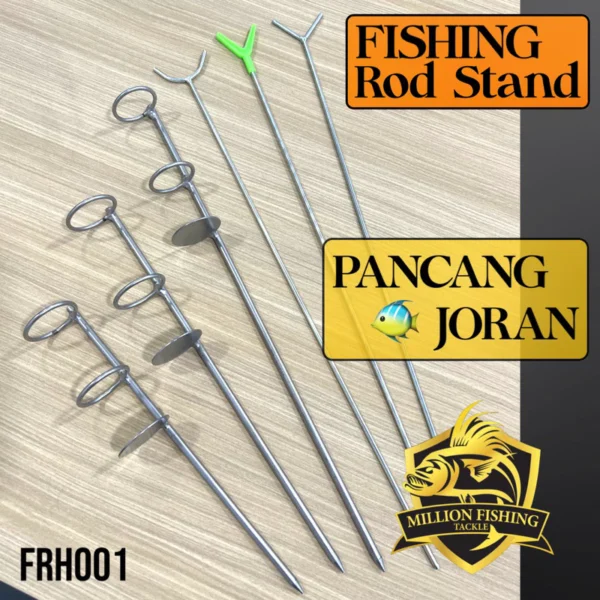 Rod Stand Fishing Pantai Reel Stand Pancing Kolam Rod Holder