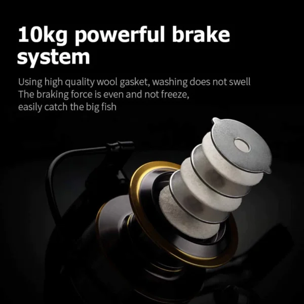 Reel Fishing Spinning Reel Metal Spool