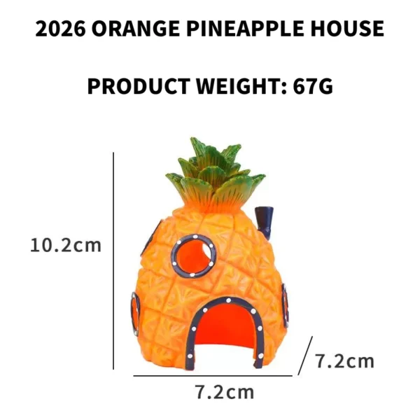 Mini Aquarium Decoration Cartoon Cute Figure Simulation Aquascaping Resin