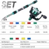 sg-11134201-22100-ea3rgsbyl6iv48.webp Telescopic Fishing Rod 5 2 1 Spinning Fishing Reel With Fishing Lure Set 1 8M 6ft