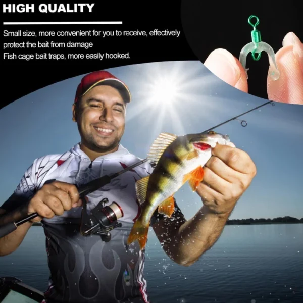 sg-11134201-7ra0i-mbf8t9cp9kol7a.webp 10Pcs Fish Hook Splitters 8 shaped Silicone Elastic Splitter Fishing Gear Accessories Anti Tangle Fishing Line Organizer For Fishing Enthusiasts