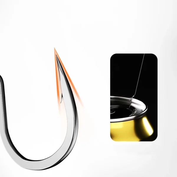 sg-11134201-7rbkk-lo4vt41kh9je13.webp 12pcs Fishing Flipping Hook Automatic Anti Running Fish Anti Drop Line Double Barb With Titanium Manganese Alloy Magic Handy