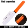 Explosive Flash Fishing Rod Lightstick Removable LED Float Pole Light CR425 Battery Glow Stick Snap on Electronic Pole Light Outdoor Fishing Tackle
