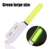Explosive Flash Fishing Rod Lightstick Removable LED Float Pole Light CR425 Battery Glow Stick Snap on Electronic Pole Light Outdoor Fishing Tackle