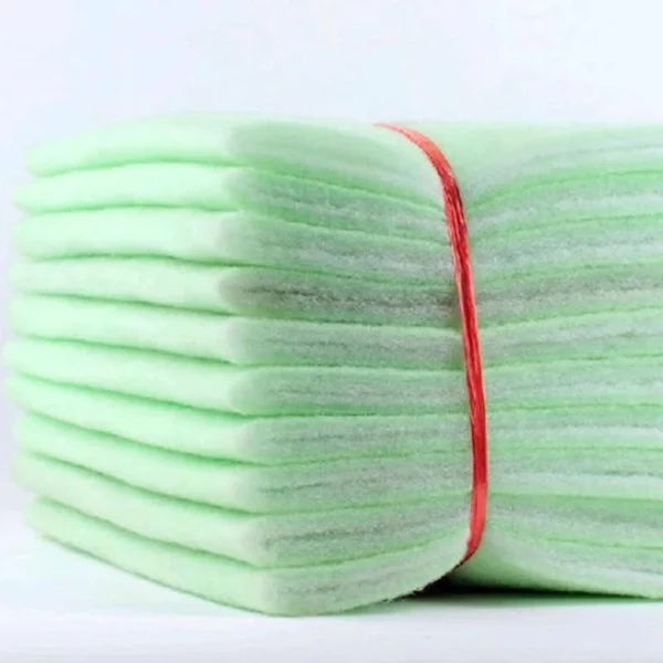 High Quality Aquarium Fish Tank Filter Green White Filter Cotton Pad Sponge