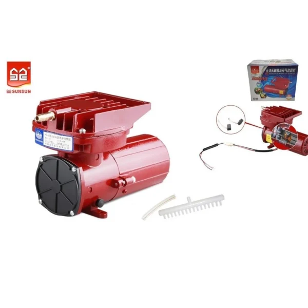 Air Pump 12V Air Oxygen Pump Aquarium Air Pump Battery Powered Aerator Pump DC