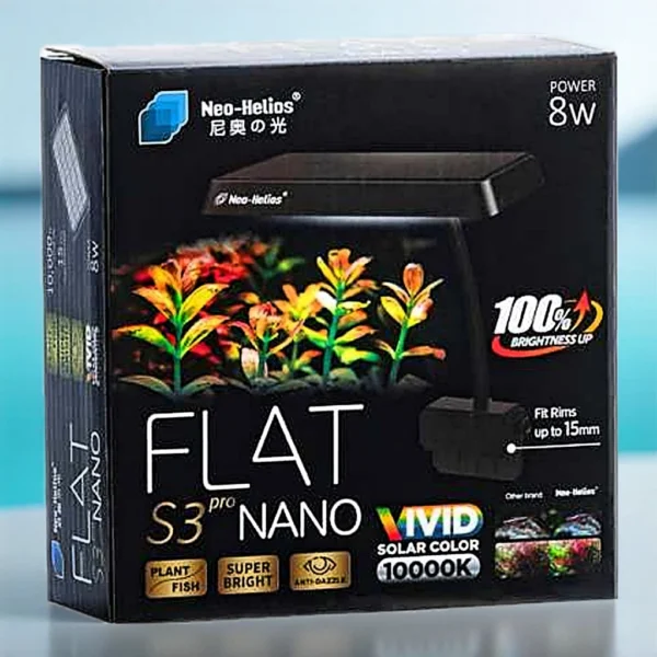 Neo Helios Flat Nano S3 Pro Plus Full Spectrum Planted Tank Light