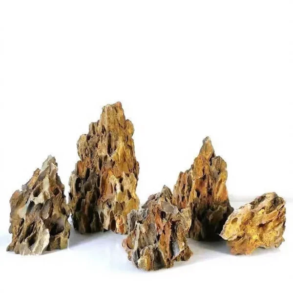 1Kg Aquarium Aquascaping Ohko Rock Ideal for Paludarium Aquascape Vivarium