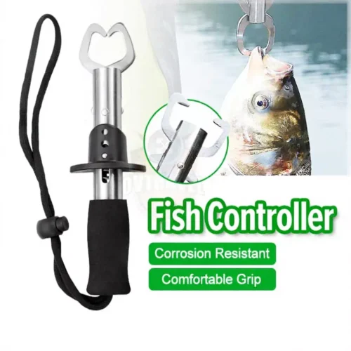 Stainless Steel Fish Lip Grip Fish Controller High Quality Fishing Gripper Multifunction Fishing Accessories