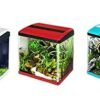 SOBO Aquarium Tank(Colors May Vary)- Includes: LED Light, External Filter with Pump