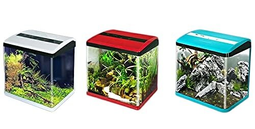 SOBO Aquarium Tank(Colors May Vary)- Includes: LED Light, External Filter with Pump